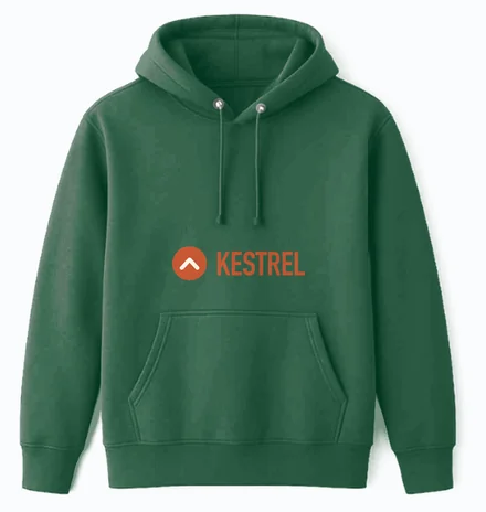 The same hoodie recoloured forest
